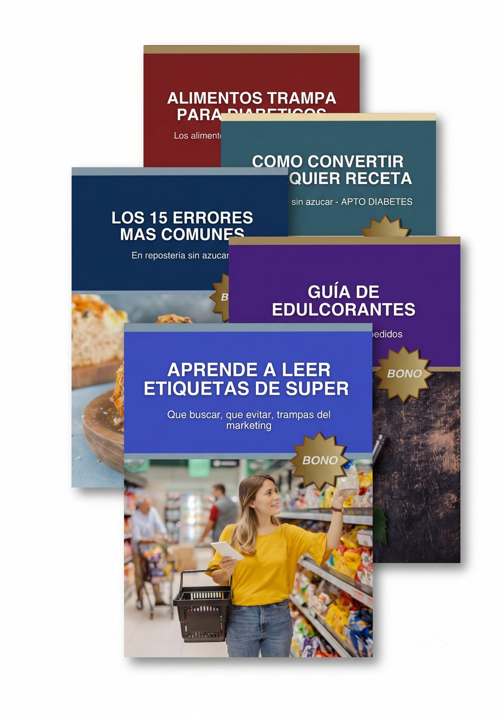 VOLVE AL POSTRE - Mega Pack 62 recetas postres SIN AZUCAR + 5 BONOS