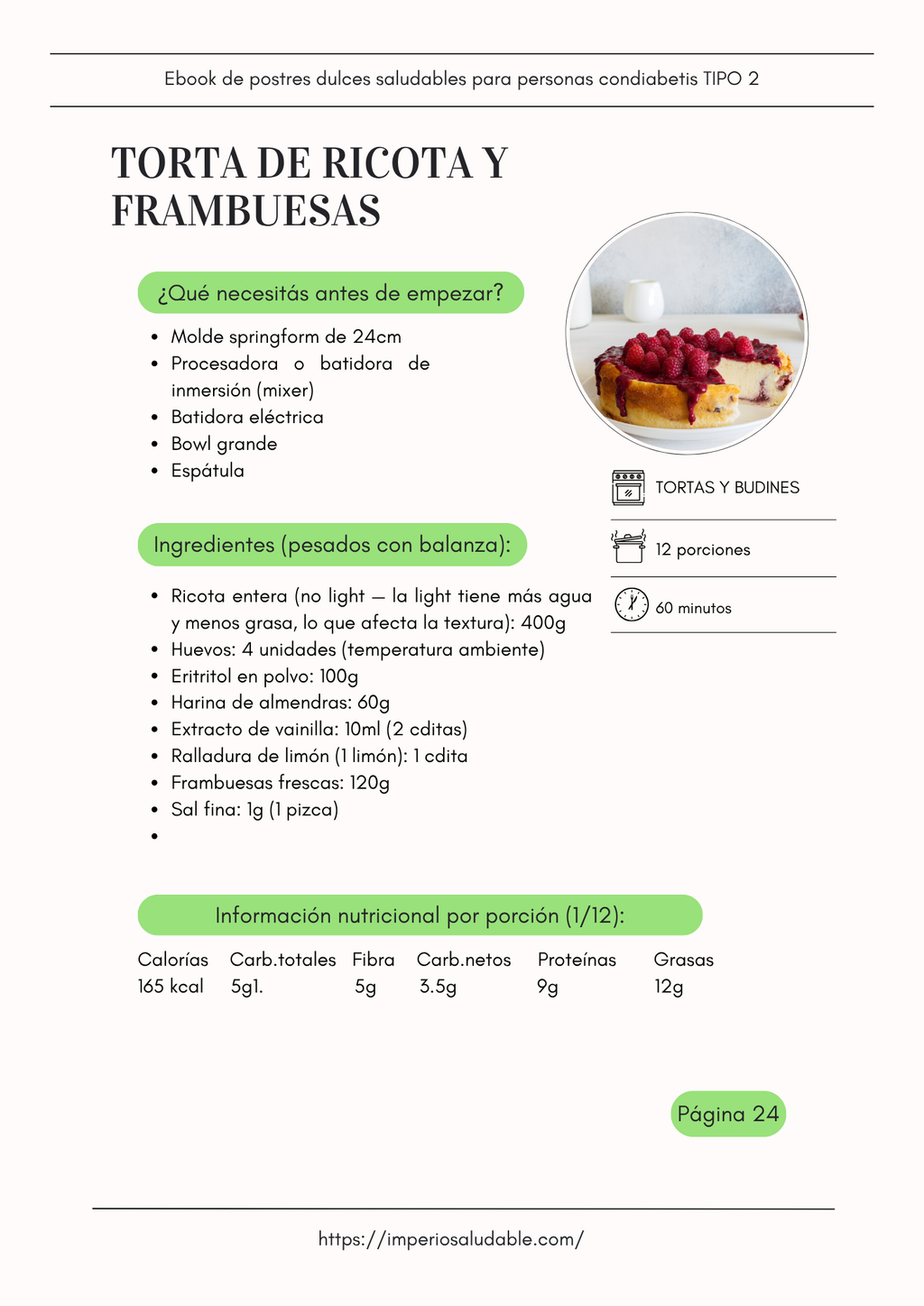 VOLVE AL POSTRE - Mega Pack 62 recetas postres SIN AZUCAR + 5 BONOS